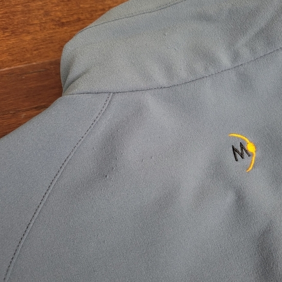 Moonstone Dryskin Schoeller Softshell Zip-Up Jacket Women's Size M Slate Gray - Picture 8 of 11